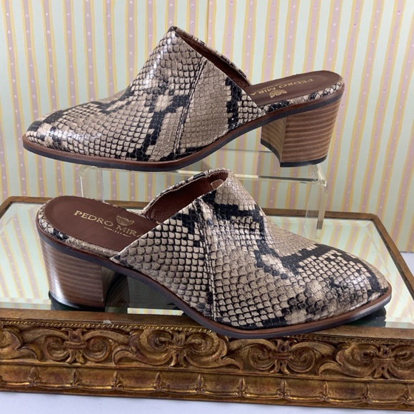 Pedro Miralles Leather Mules - Picture 11 of 16